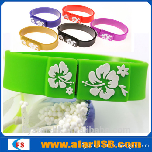 2gb 4gb silicone wrist band, promotion wrist usb flash drive,custom usb stick watch wrist band gifts